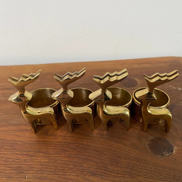 Christmas Reindeer Napkin Ring and Name Card Holder - Picture 7 of 7